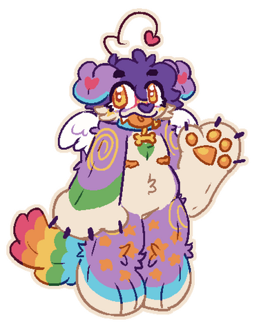 Macaroni (old design, character by macaronichewtoyz) Macaroni (old design, character by macaronichewtoyz)